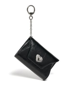하트락 키링 멀티 파우치 카드지갑 블랙