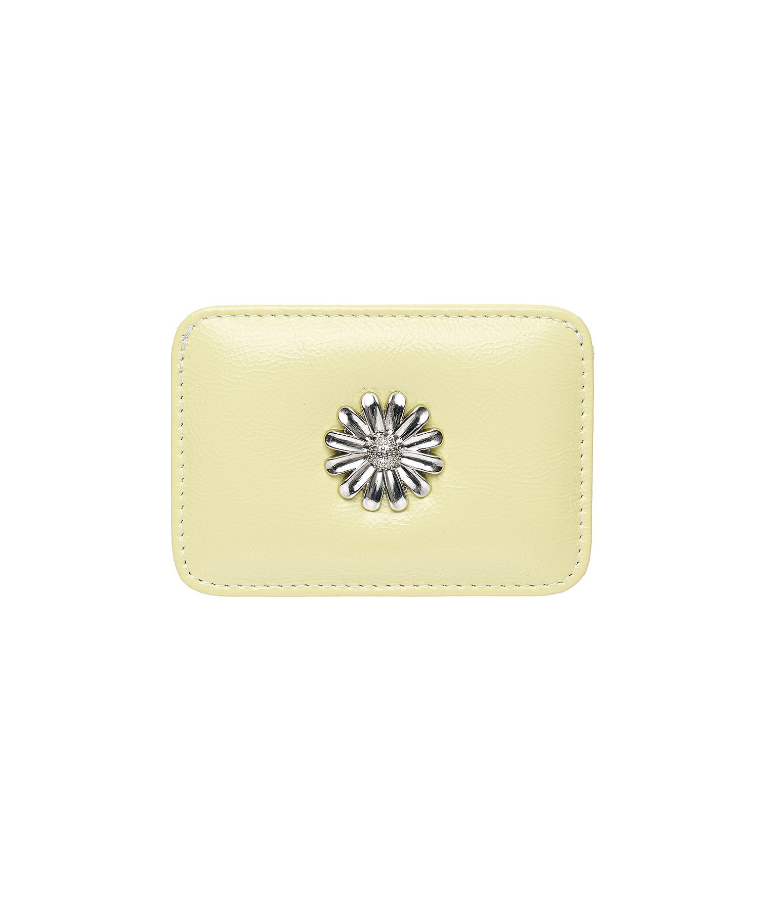 ☆LEMASQUE☆ Daisy Slim Mini Transit Card Wallet Pale Lemon MUSINSA | LEMASQUE Daisy Slim Mini Transportation Card