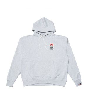 오리지널 코튼 후드 스웨트 셔츠 그레이