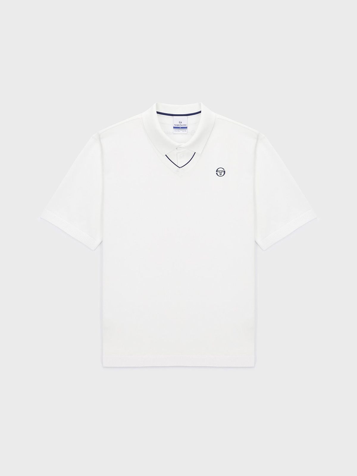 세르지오 타키니(SERGIO TACCHINI) M 에센셜 폴로 스웨터 (White)