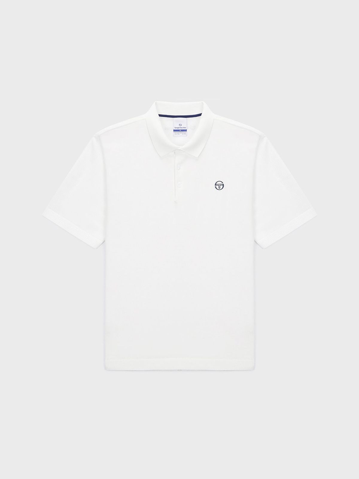 세르지오 타키니(SERGIO TACCHINI) M 에센셜 베이직 폴로 스웨터 (White)