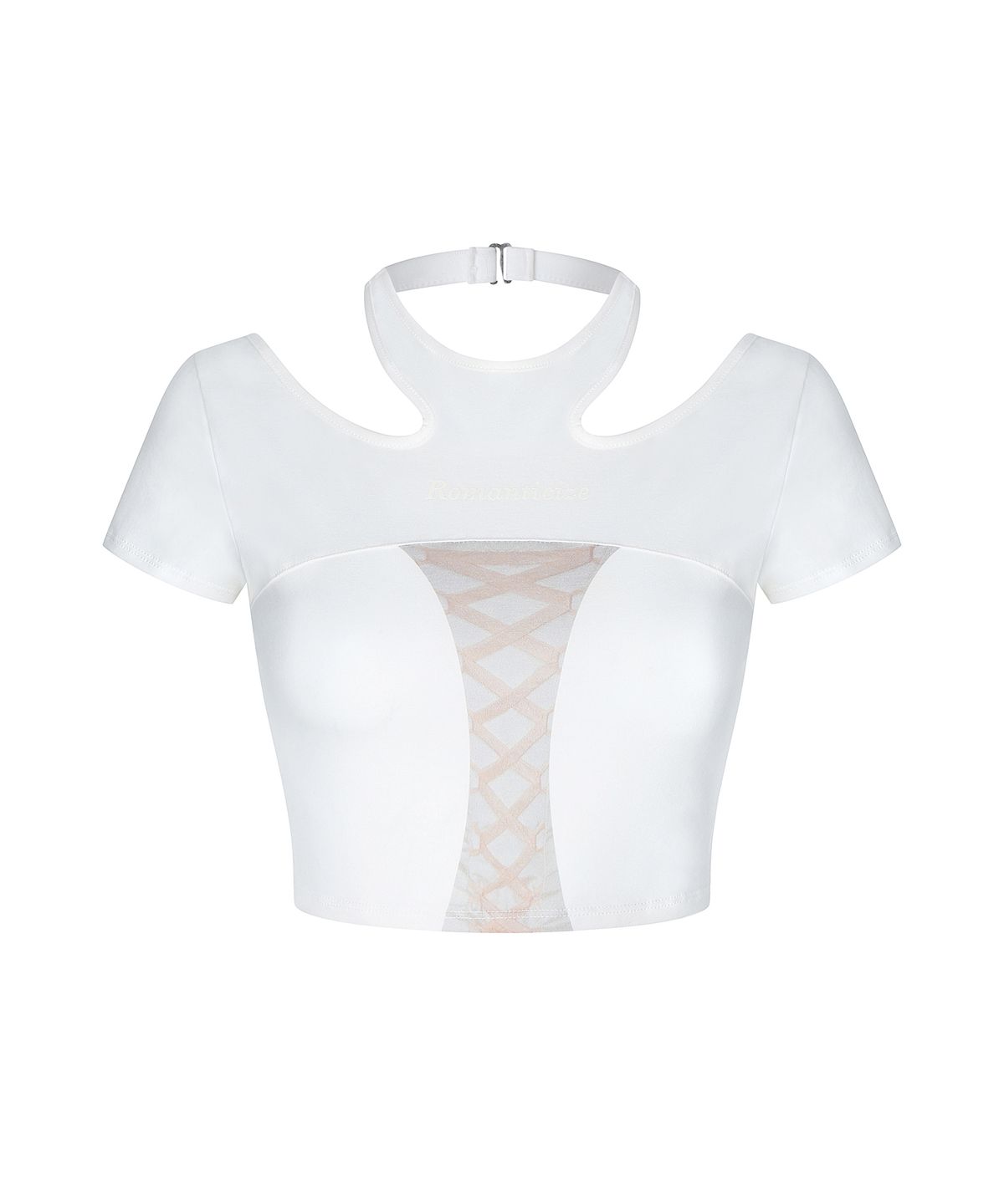 카터(KATER) Romanticize Balckless Top - WHITE