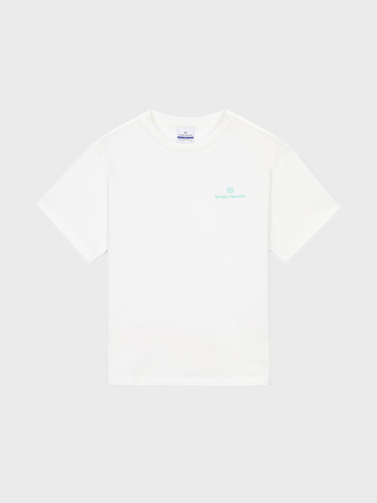 세르지오 타키니(SERGIO TACCHINI) M 데일리 캄포 백아트웍 반팔 티셔츠 (White)