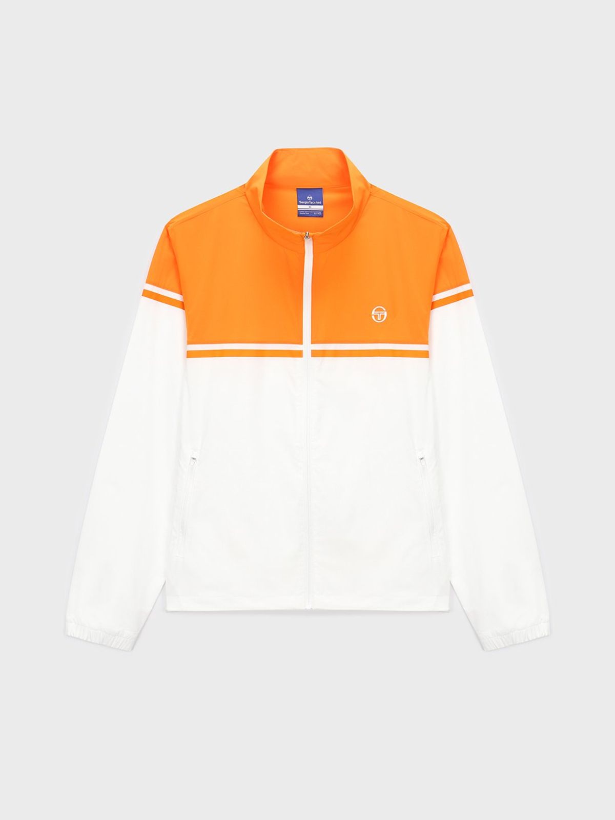 세르지오 타키니(SERGIO TACCHINI) U 고트 우븐 컬러블럭 자켓