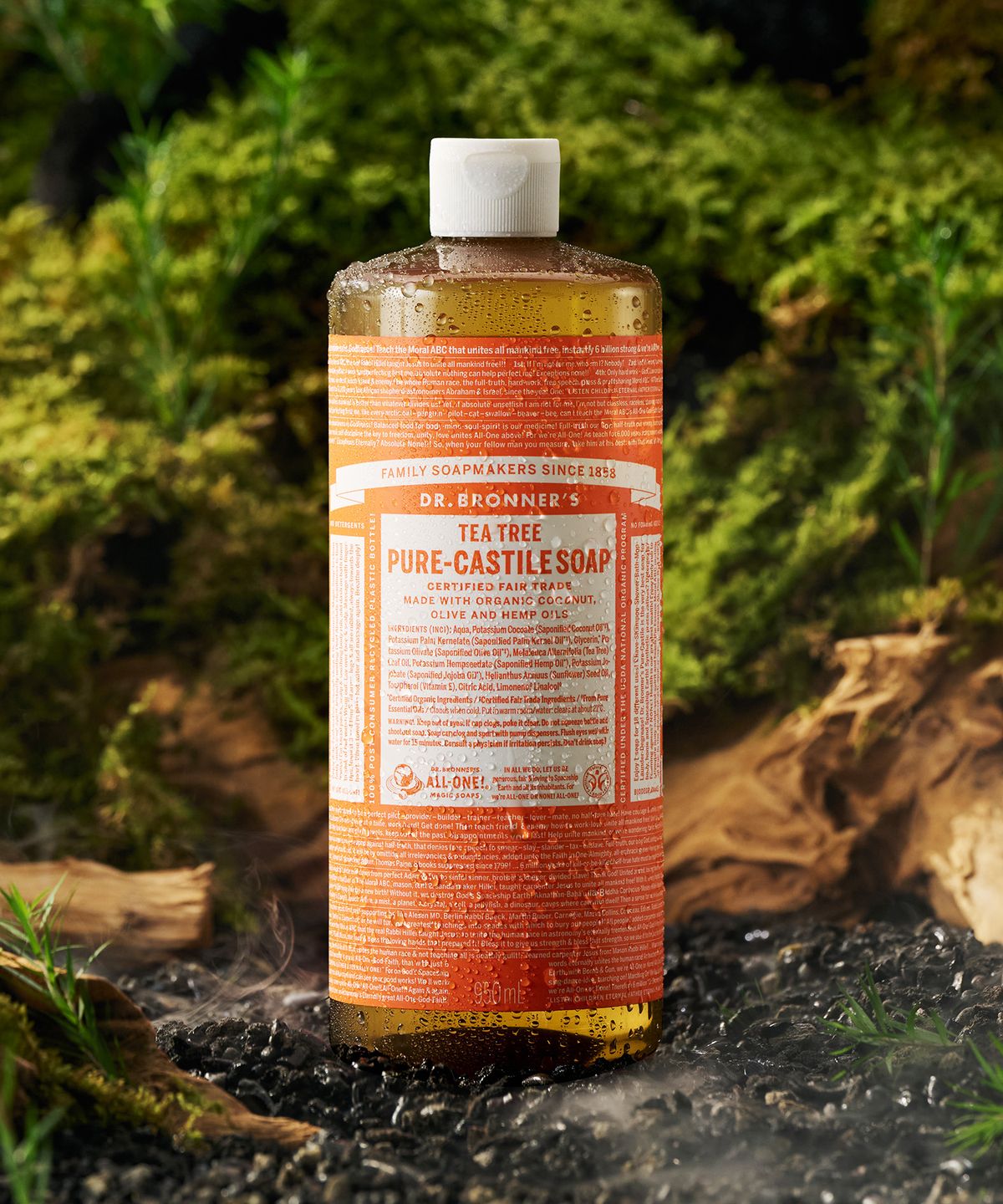 닥터 브로너스(DR.BRONNER'S) [페이스&바디클렌저]티트리 퓨어 캐스틸 솝 950ml