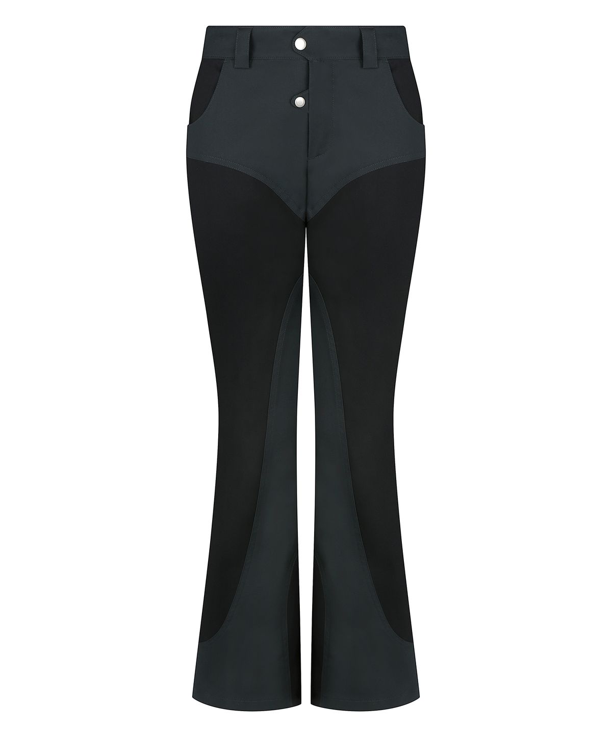 카터(KATER) Body Sculpture Semi Bootcut Pants - BLACK