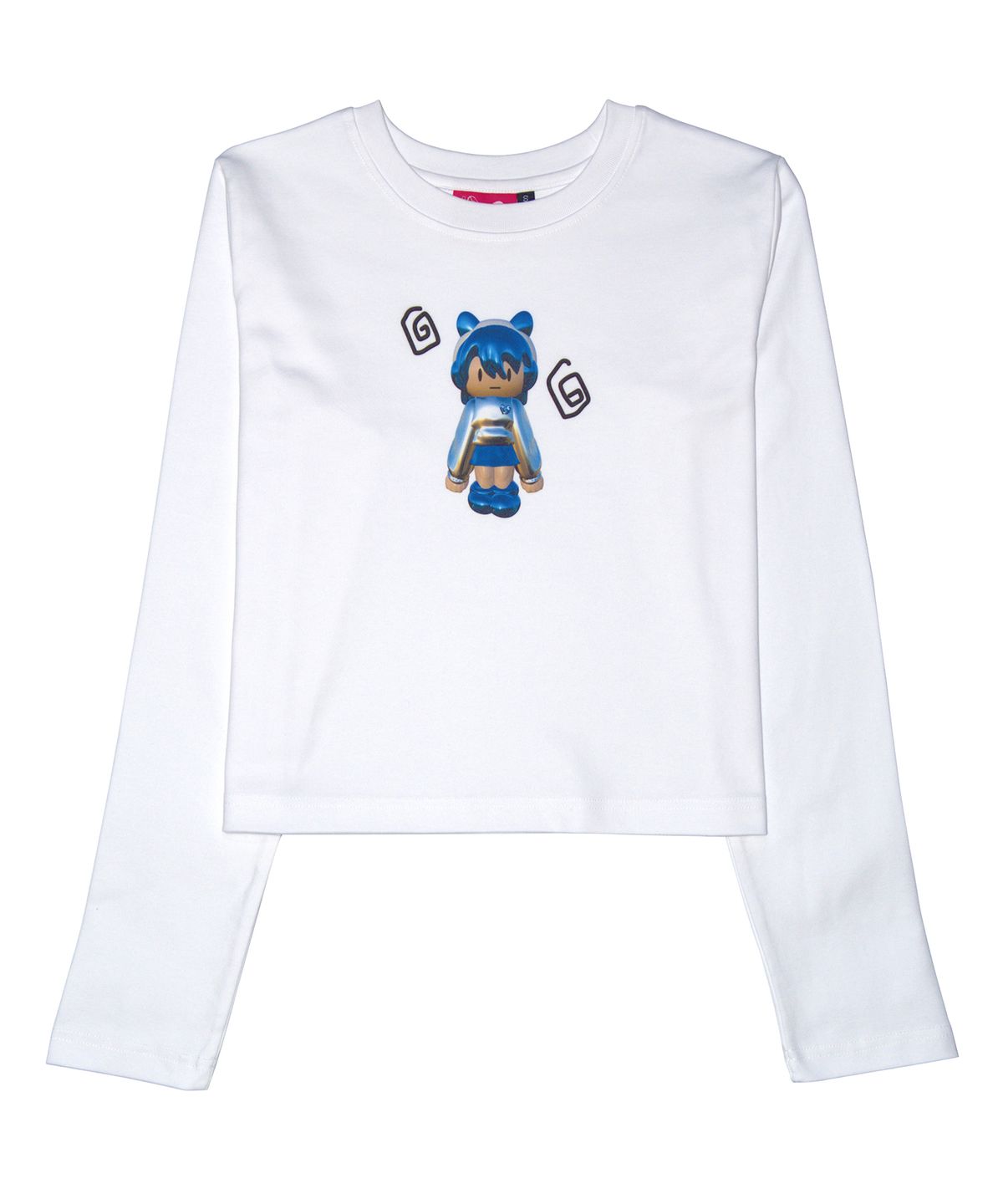 카터(KATER) Kater Moji Long Sleeve - WHITE