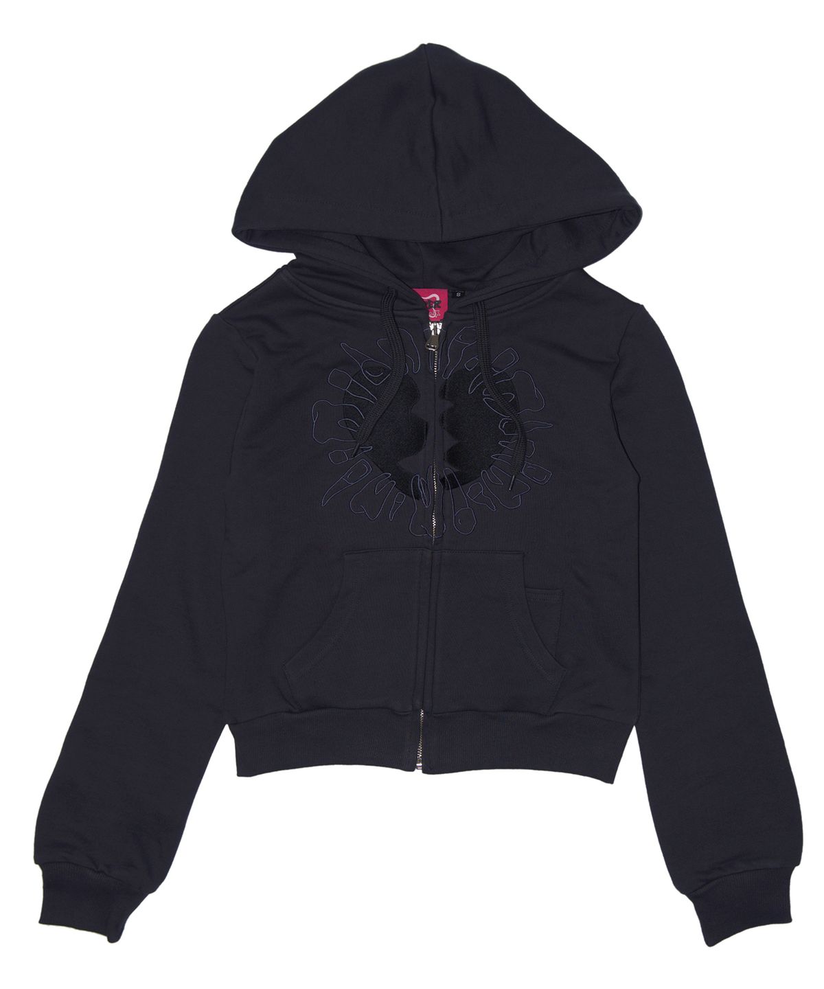 카터(KATER) Broken Heart zip-up hoodie - GRAY