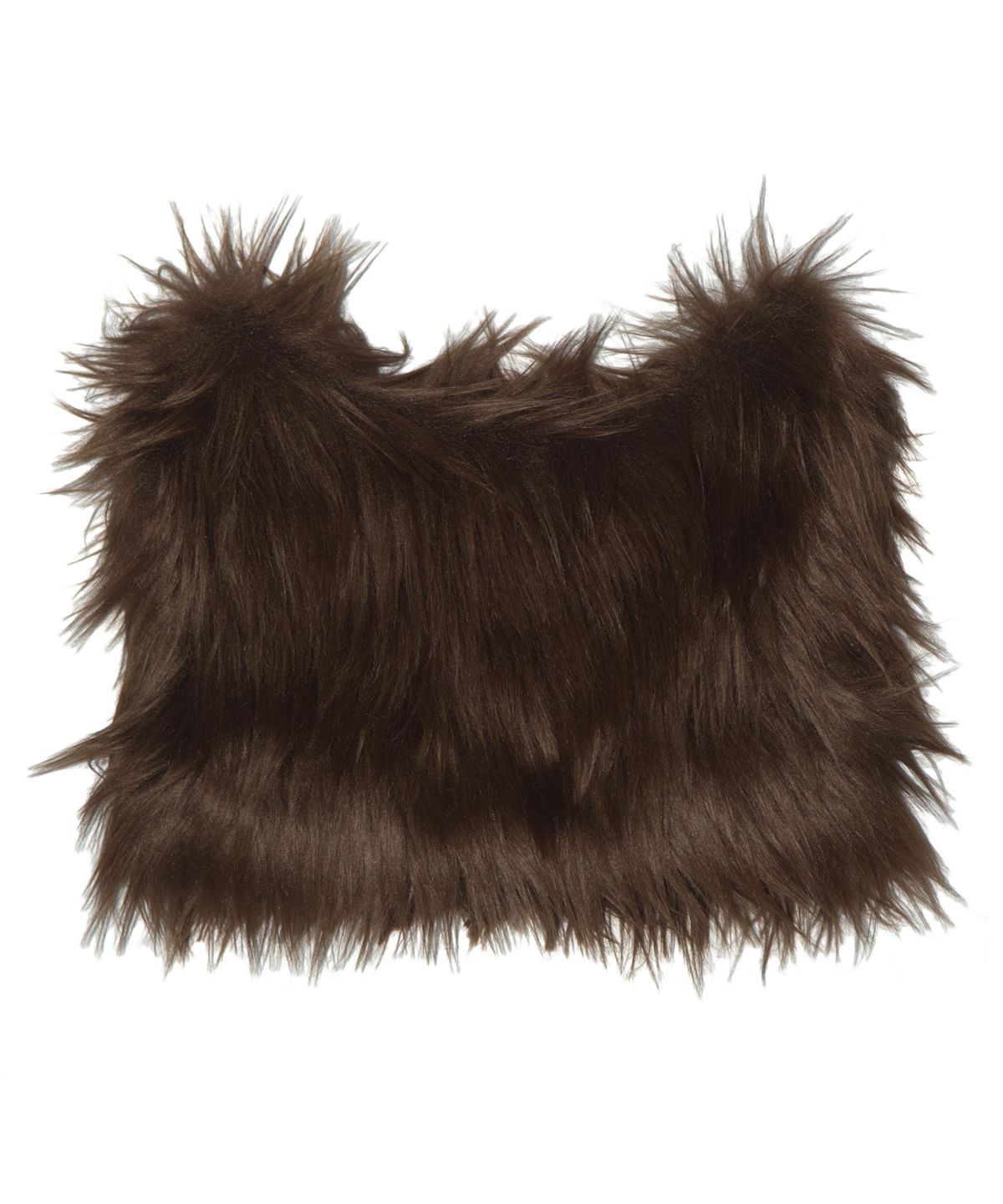 카터(KATER) Faux Fur Ear Beanie - BROWN