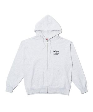 화이트라벨 다이스볼 후드집업 오트밀