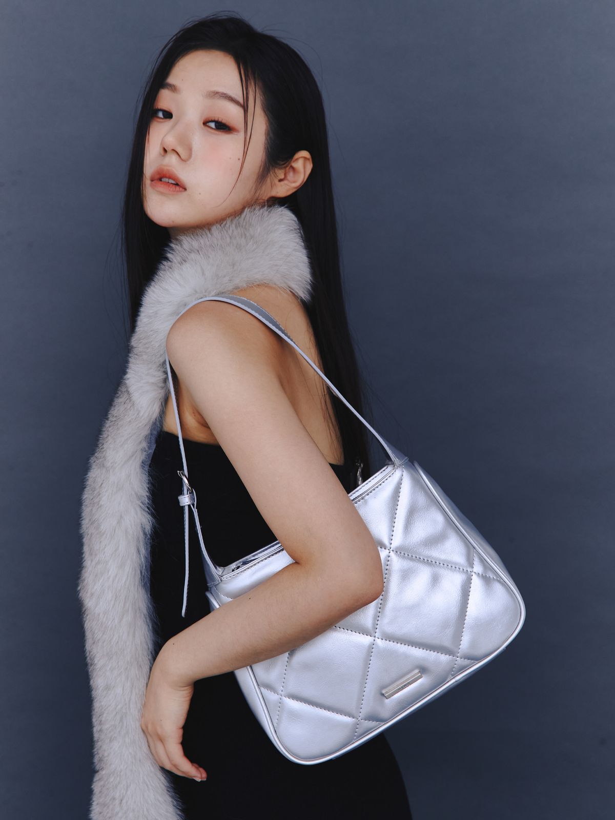 오브영(OFYOUNG) 호보백 실버