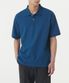릴렉스 핏 피케 폴로 셔츠 [클래식 블루]