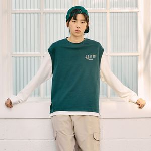 주니어 베스트 레이어드 캐주얼 긴팔 티셔츠