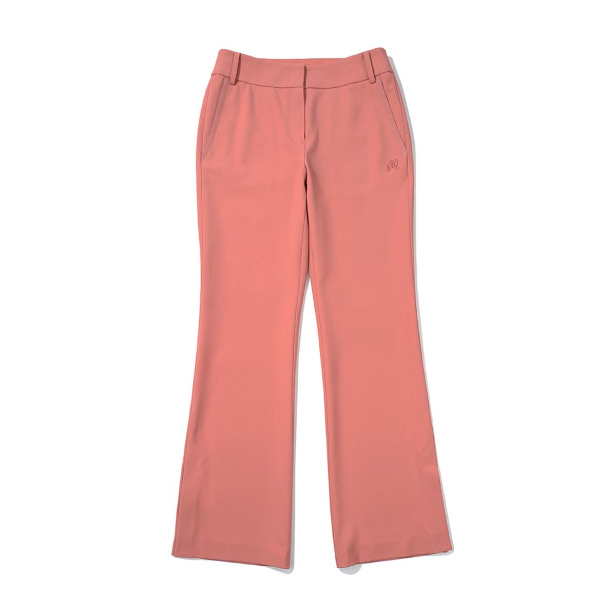 말본 골프(MALBON GOLF) 슬릿 포인트 부츠컷 팬츠 PINK (WOMAN)
