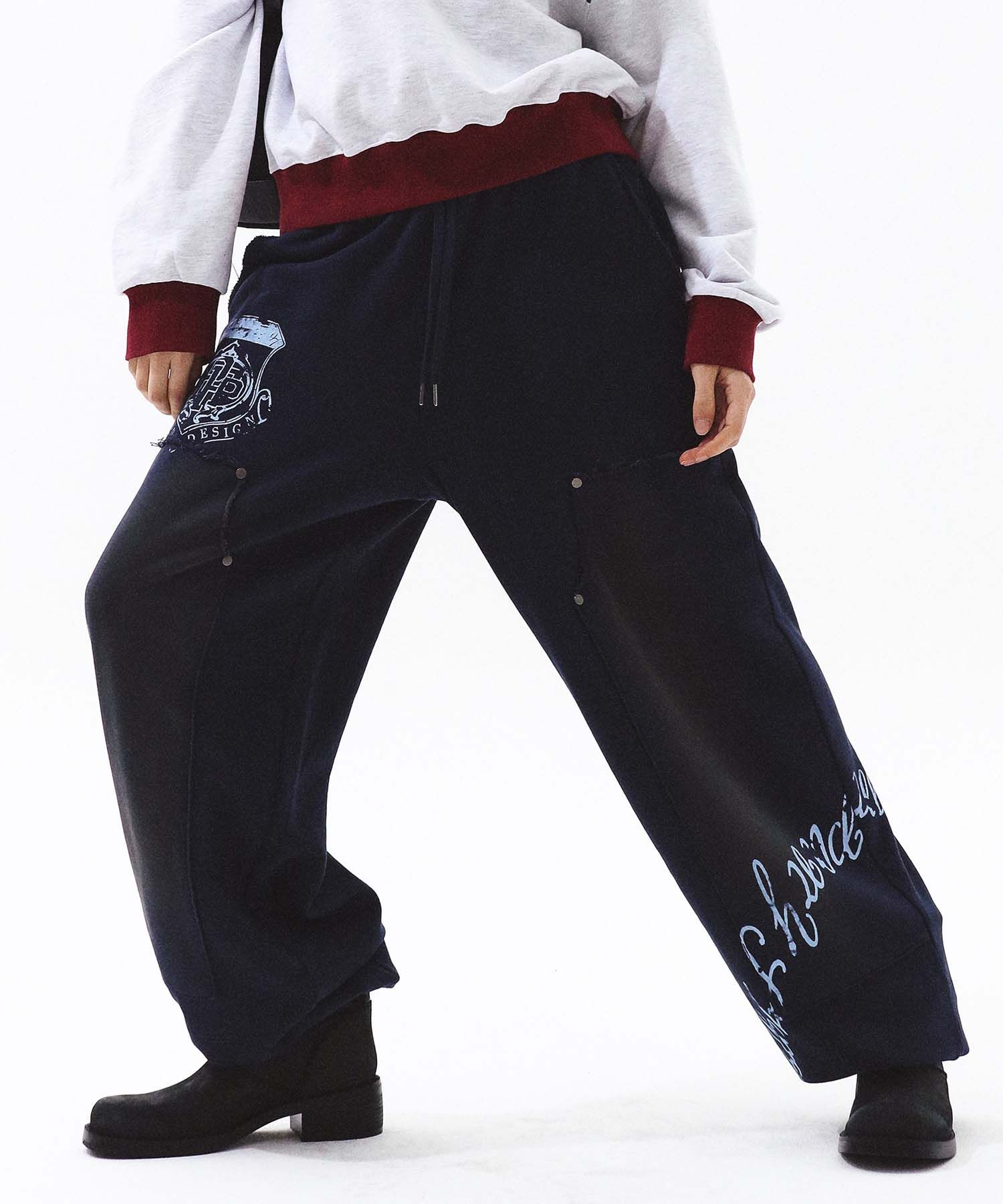 PRENDA☆PRDA CARPENTER JOGGER PANTS MUSINSA公式 | PRENDA PRDA CARPENTER JOGGER PANTS NAVY