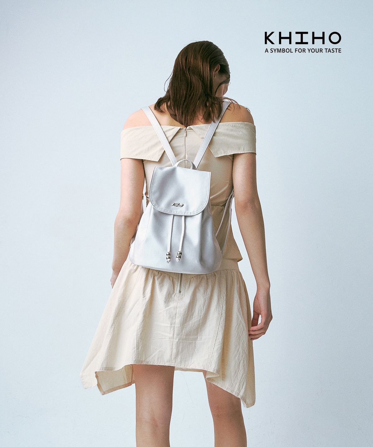 기호(KHIHO) SOFT SILKY BACK PACK / SILVER