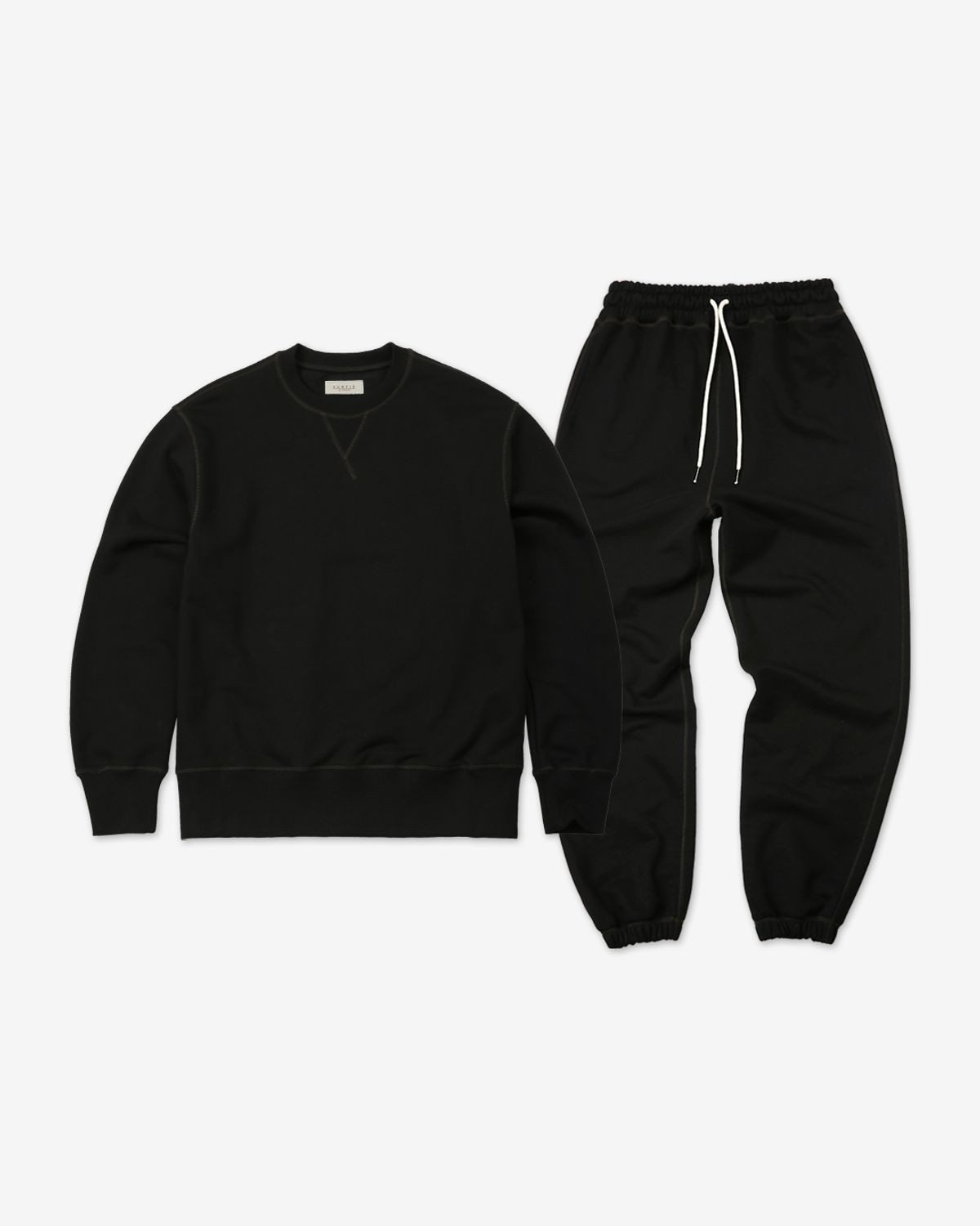솔티(SORTIE) 3N605 Sweat Set-up (Black)