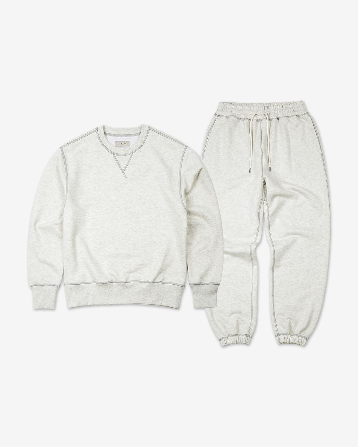 솔티(SORTIE) 3N605 Sweat Set-up (Oatmeal)
