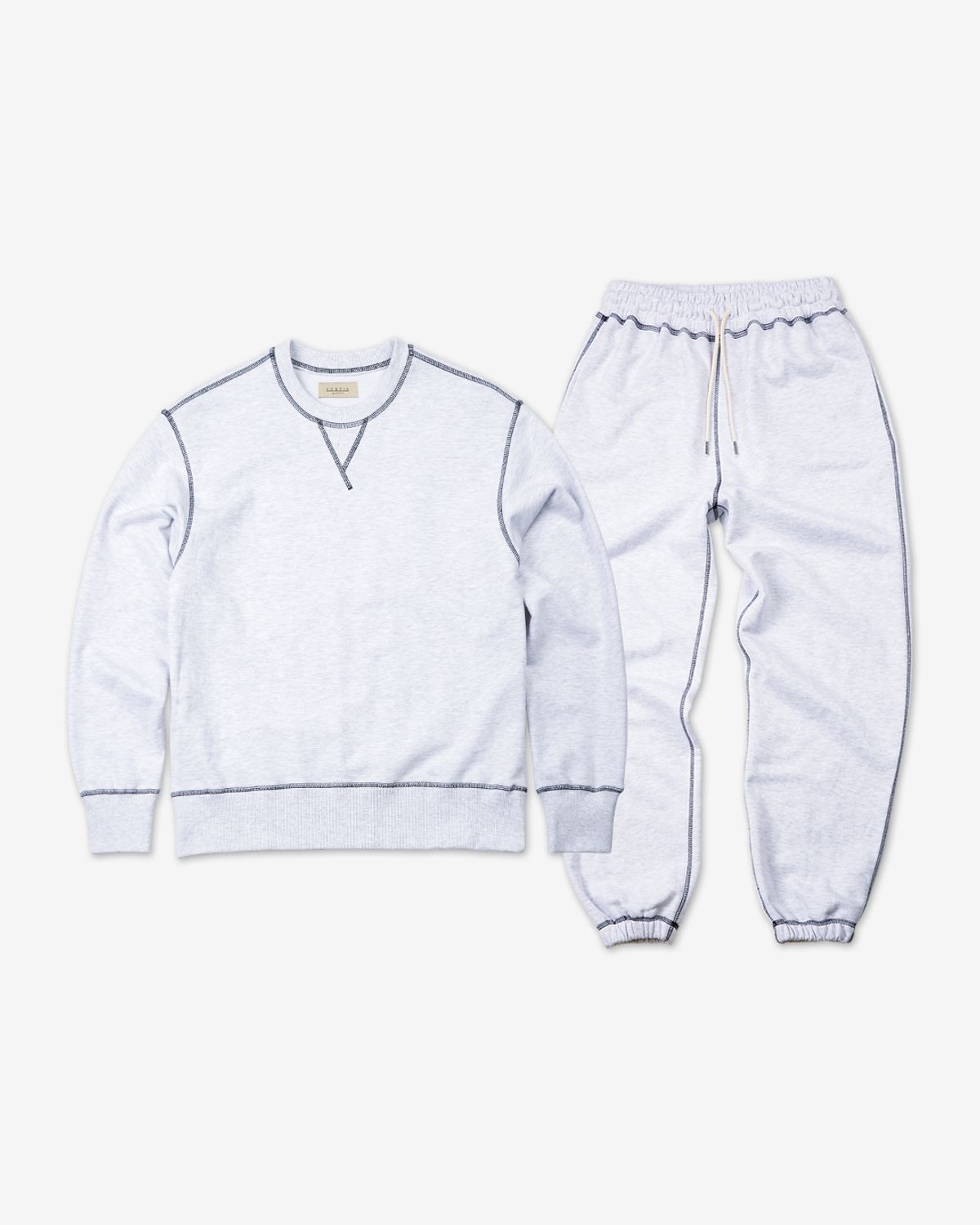 솔티(SORTIE) 3N605 Sweat Set-up (White Melange)