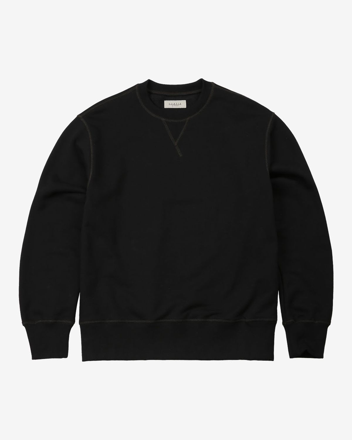 솔티(SORTIE) 3N605 Sweat Shirts (Black)