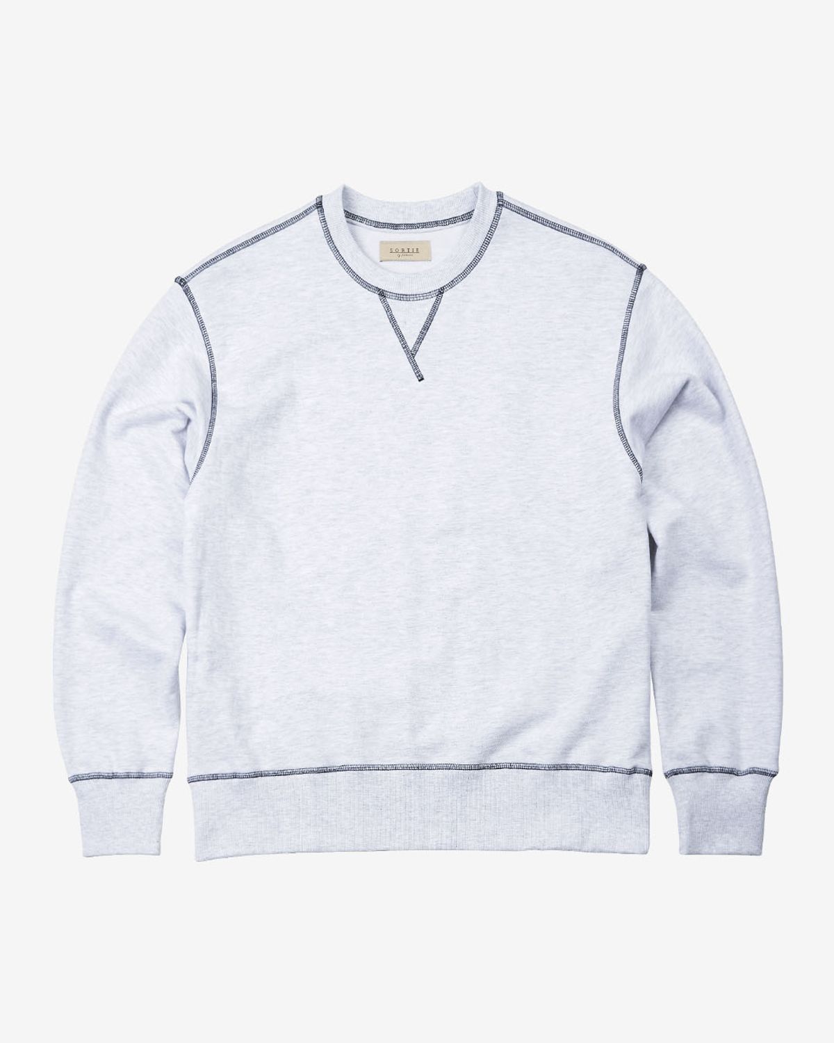 솔티(SORTIE) 3N605 Sweat Shirts (White Melange)