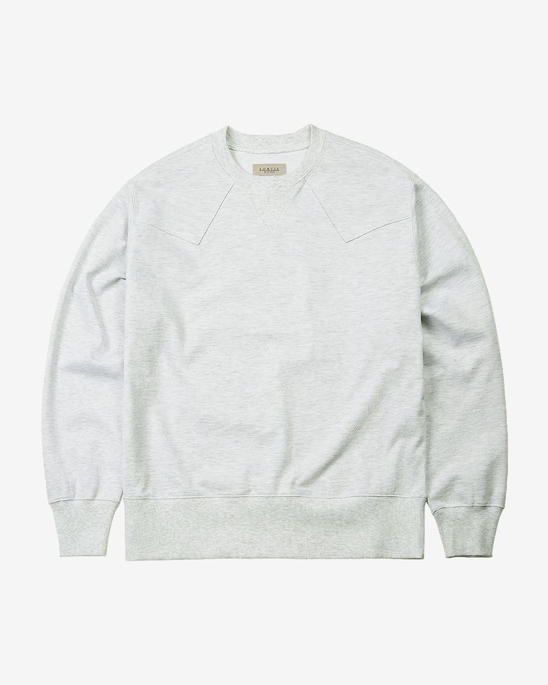 Western Sweat Shirts (White Melange)