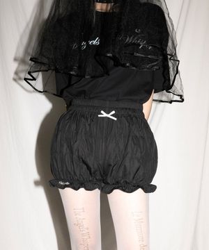 0 9 하트 펌킨 팬츠 - 블랙