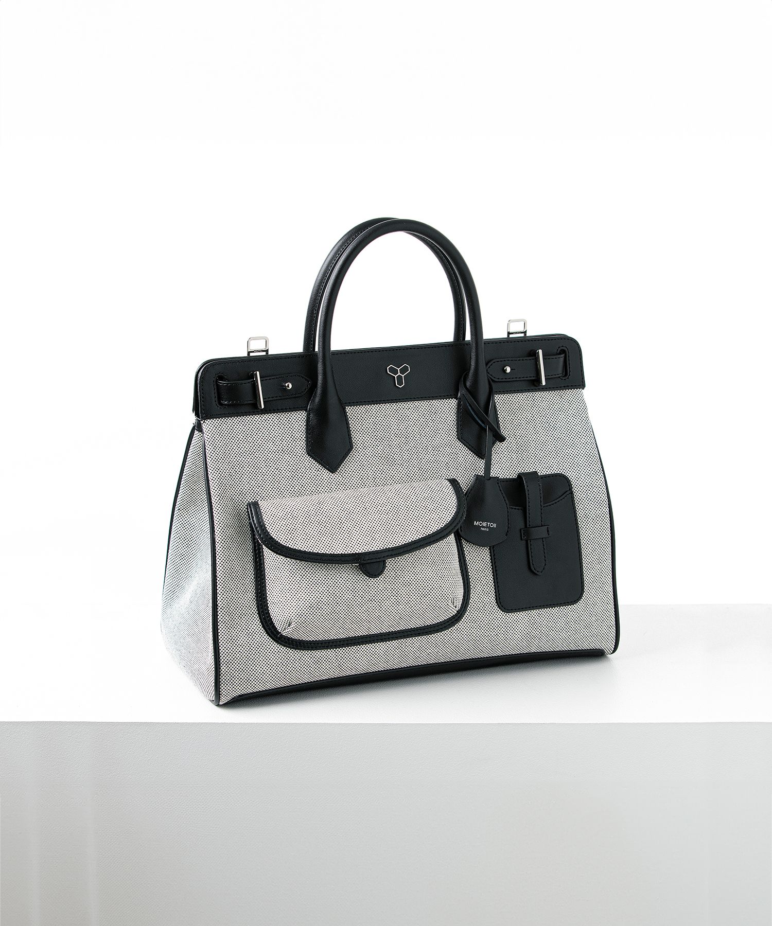 MOIETOII PARIS ■ NEVERS MER 35 MUSINSA | MOIETOII PARIS Nevers Mer 35 Gray & Black