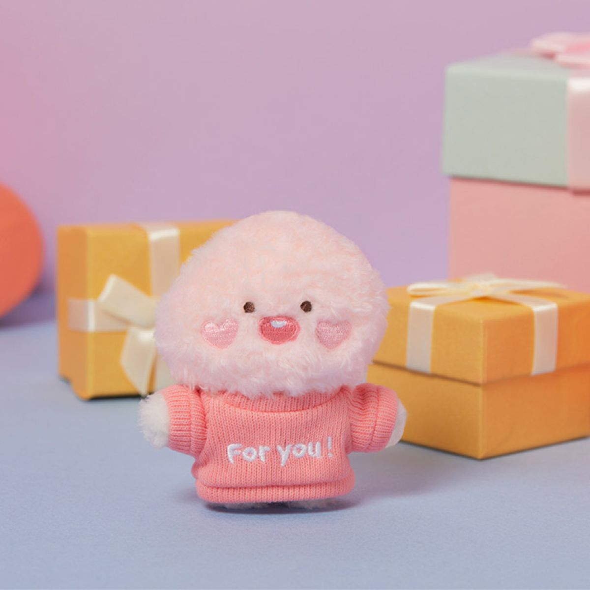 카카오프렌즈(KAKAO FRIENDS) 러브 포유 포슬 키링인형_리틀어피치
