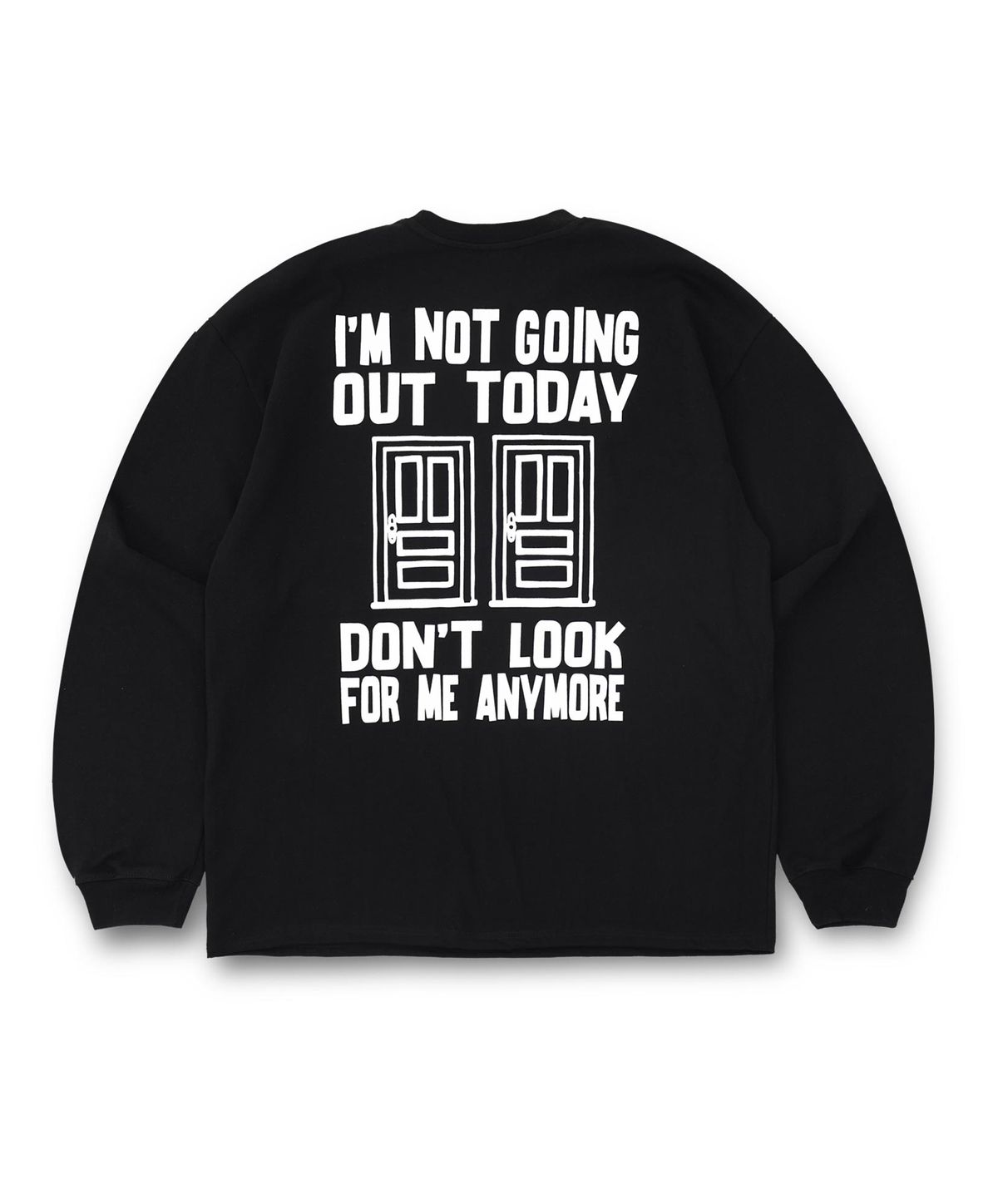 퍼츠(POTS) HOUSE AREA LONG SLEEVE [BLACK]