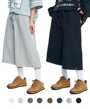 스냅 8부 스웨트 버뮤다팬츠 - 8color