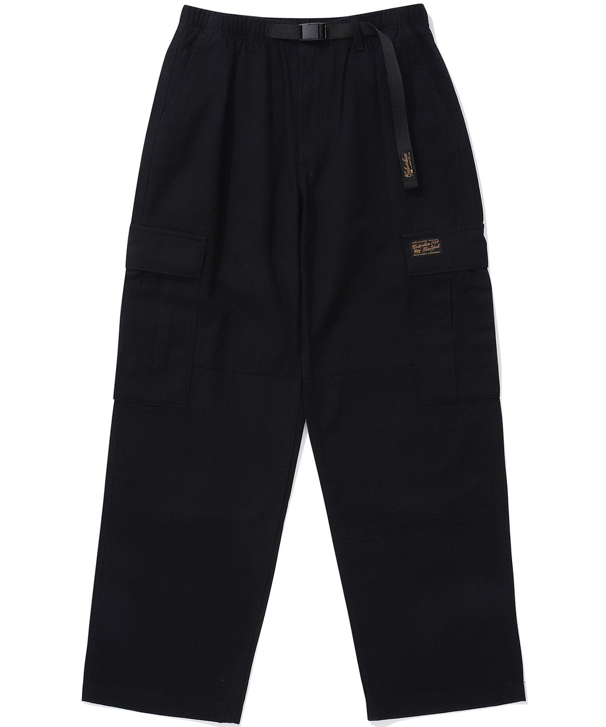 컬럼비아 유니버시티(COLUMBIA UNIVERSITY) SL-LABEL BELTED CARGO COTTON PANTS 블랙