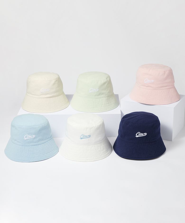 [24SS clove] Cotton Bucket Hat (6color)