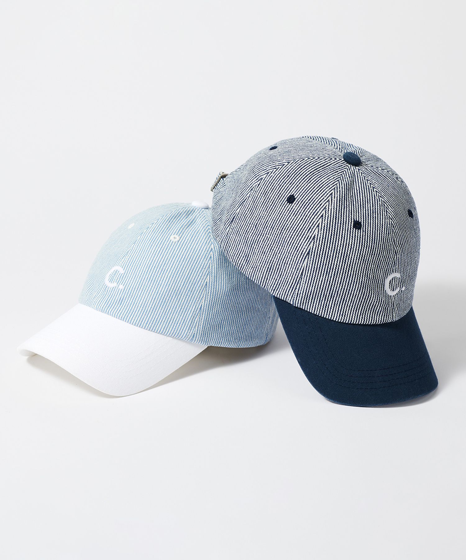 MUSINSA公式 | CLOVE [24SS clove] Stripe Ball Cap Colorblock