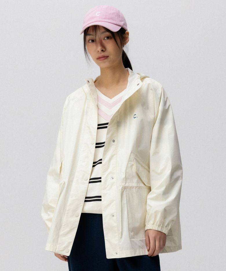 [24SS clove] Rain Jacket (Cream)
