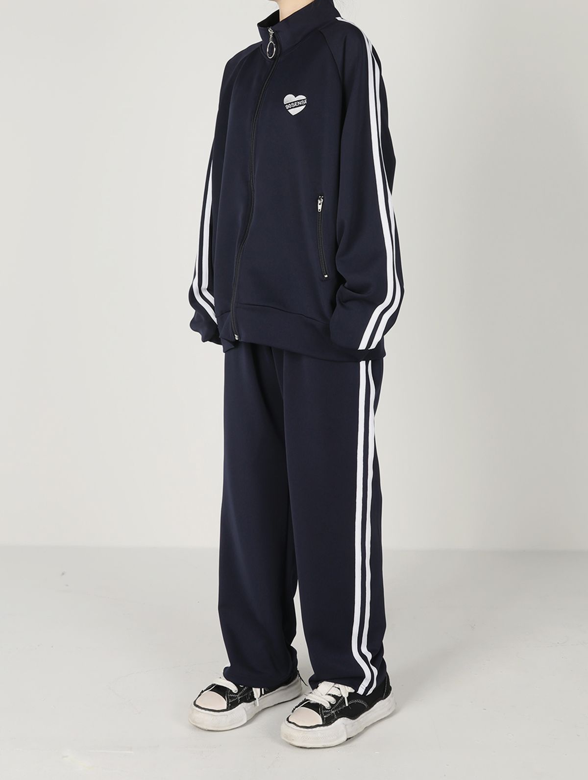 90센스(90SENSE) 90xheart track NG pants [2color]