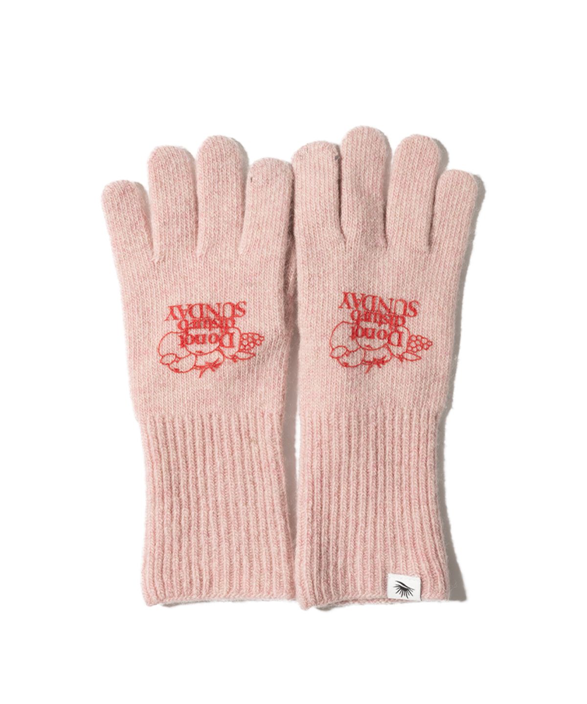 선데이후르츠마켓(SUNDAY FRUIT MARKET) DO NOT DISTURB GLOVE PINK