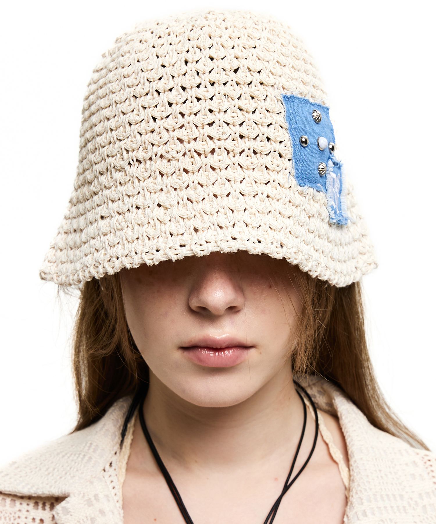 ニットキャップ・ビーニー [RSSC] RIVET BUCKET BEANIE : 2color MUSINSA | RSSC RIVET PATCHED KNIT BUCKET HAT - IVORY