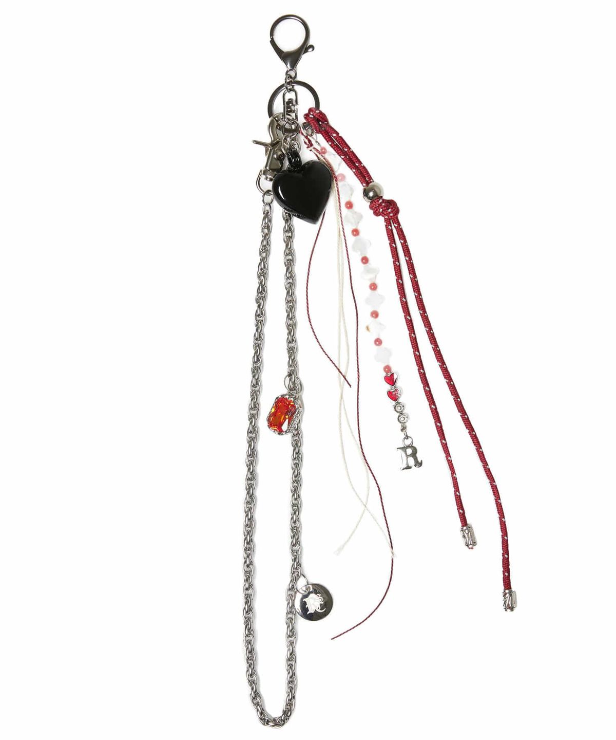 알에스에스씨(RSSC) STEEL ROPE 2WAY KEY CHAIN - RED
