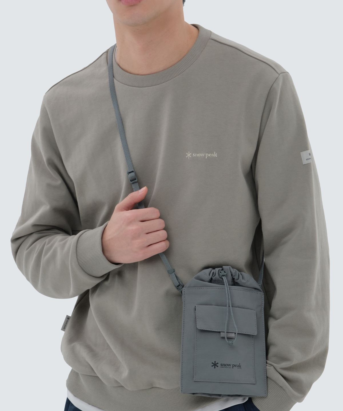 스노우피크 어패럴(SNOWPEAK APPAREL) 듀얼테크 미니 사코슈 Dark Gray (S24SUFSB38)