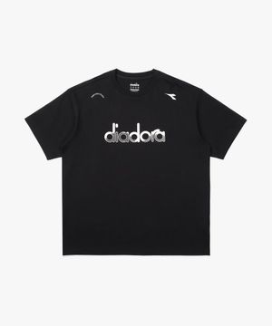 몬텔로 그래픽 티셔츠 BLACK