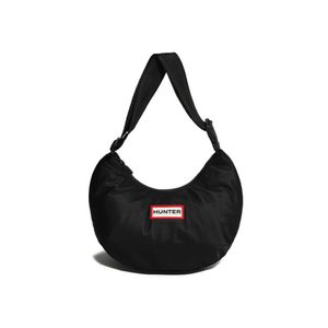 [UNISEX] 오리지날 나일론 미디 호보백 - 블랙 UBS3601KBMBLK