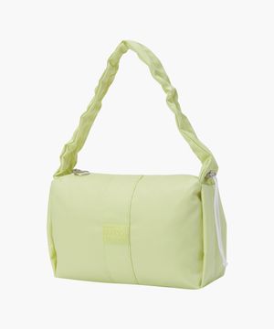 여성 데일리 셔링 스트랩 숄더백 그린(QP122WBG26)