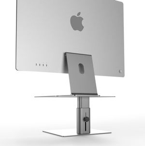 높이조절 모니터 메탈 받침대