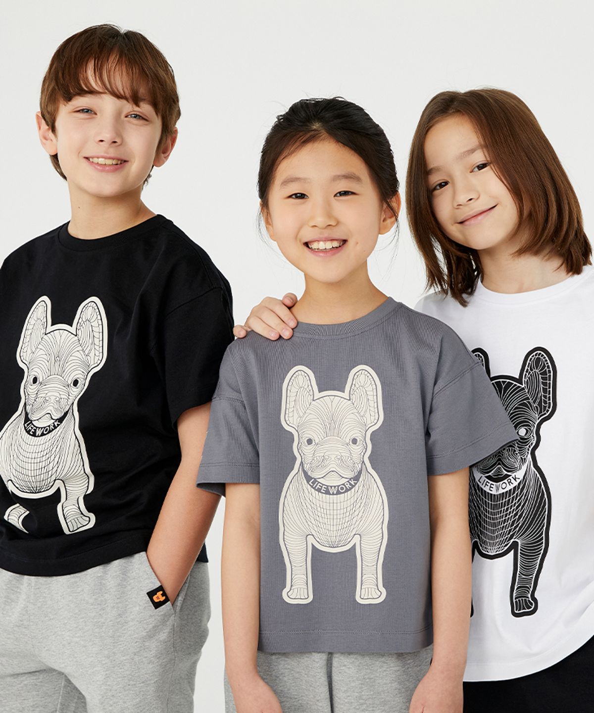 라이프워크 키즈(LIFEWORK KIDS) 키즈) 뉴 실켓 라독 반팔 티셔츠