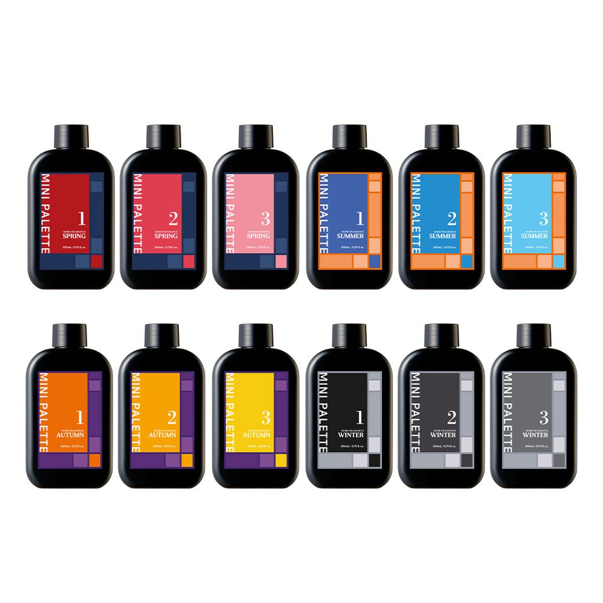 미니파레트(MINI PALETTE) 디퓨저 리필 200mL 12종(택1)
