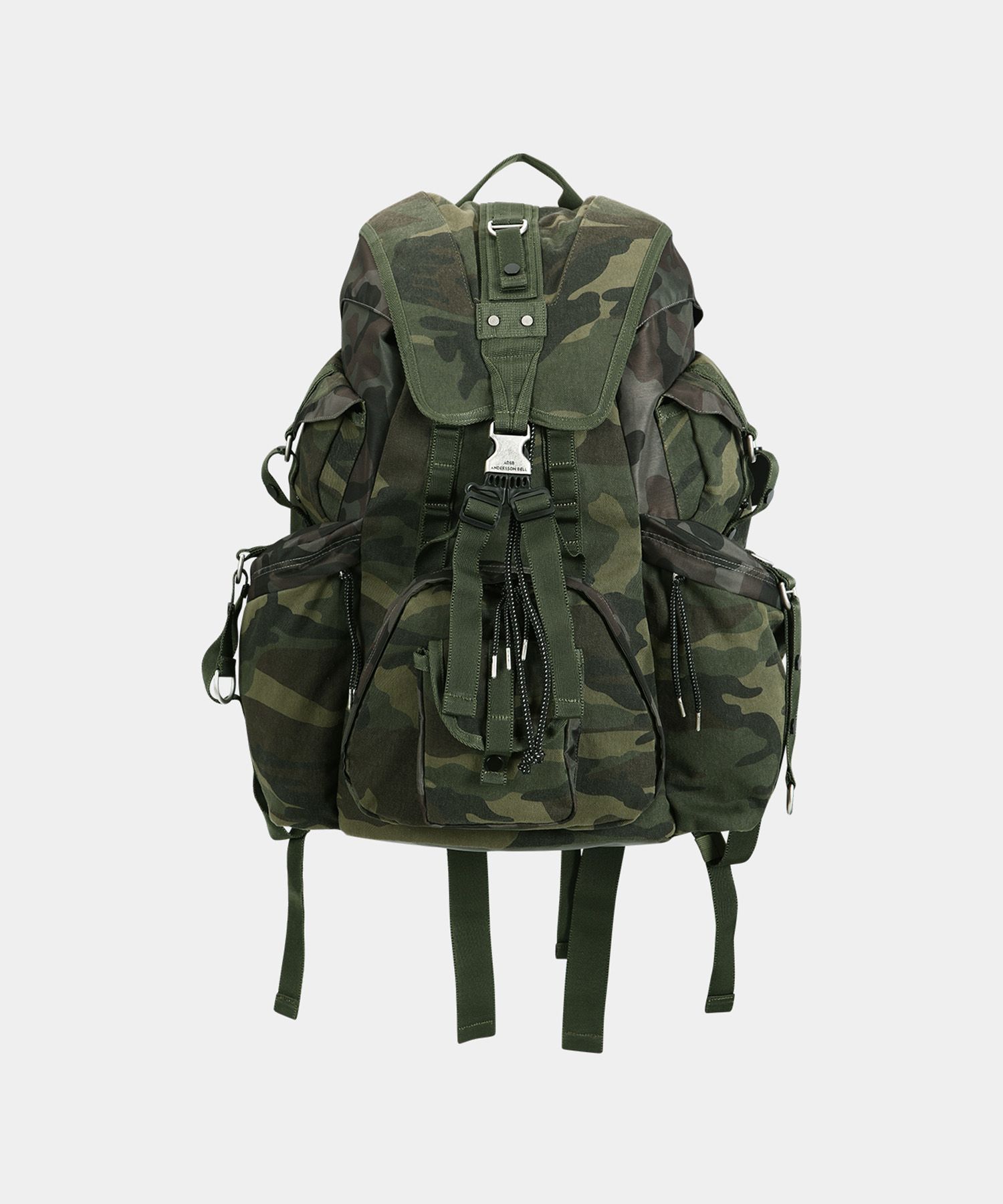 MUSINSA | ANDERSSON BELL Unisex Camouflage Berlin Backpack