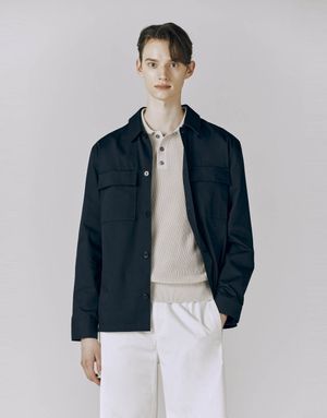 아우터 타입 포켓 셔츠 10044504/044504 [2color]