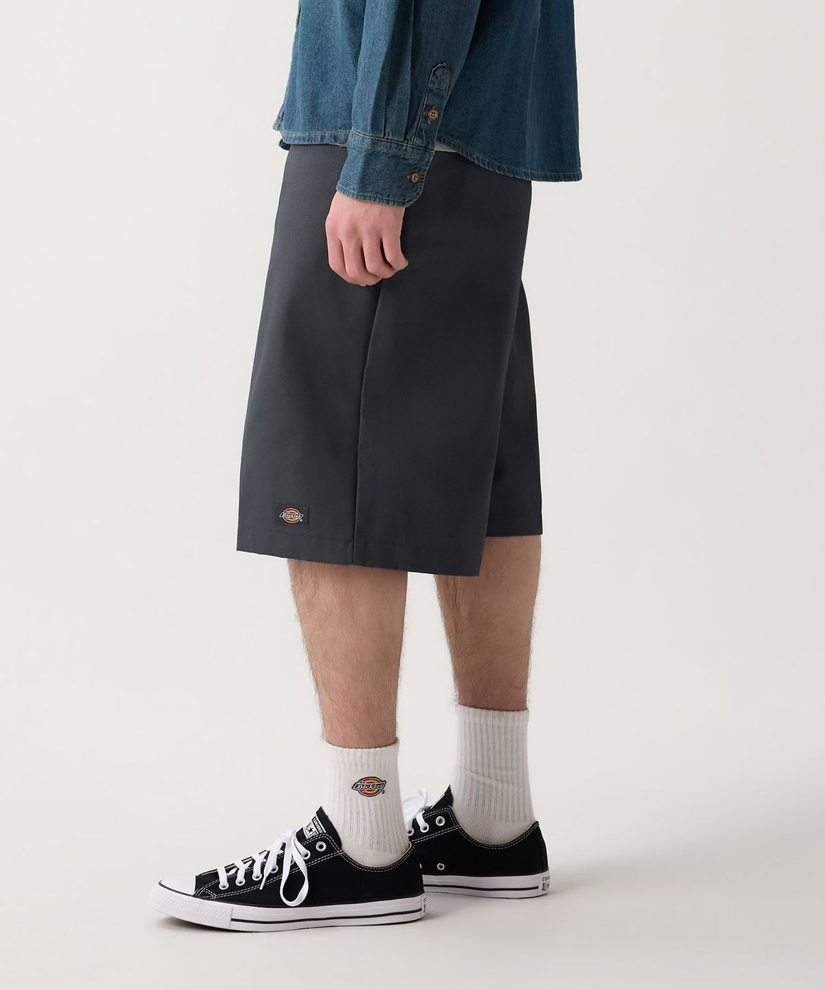 디키즈(DICKIES) 42283 루즈핏 워크쇼츠 Charcoal