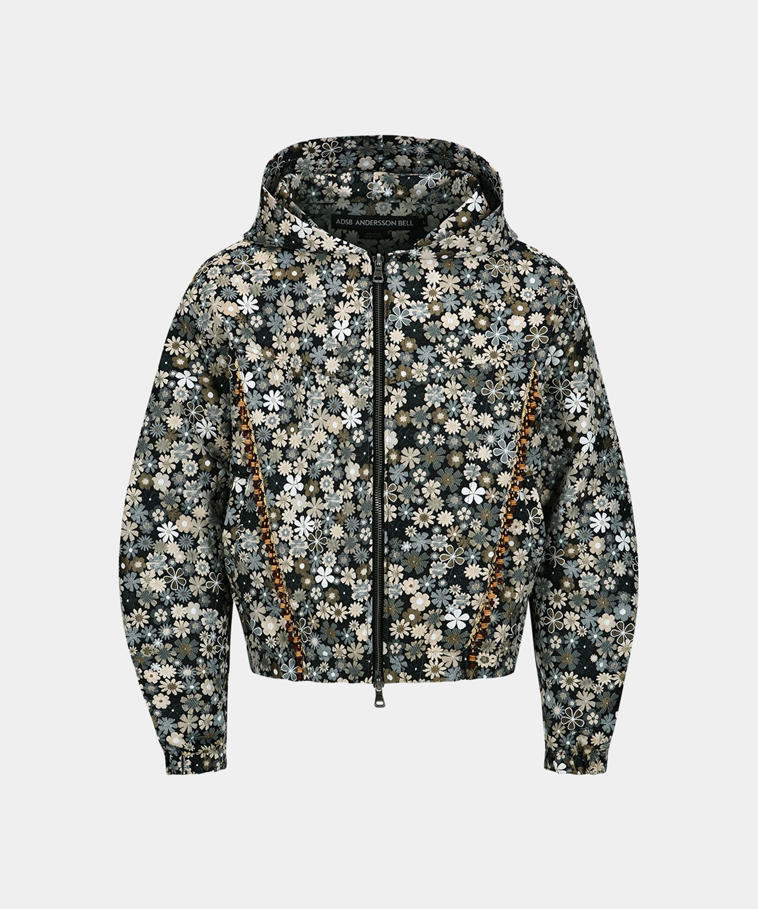 MUSINSA | ANDERSSON BELL Flower Hoodie Zip-Up Jacket awa588m